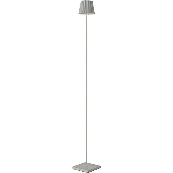 Sompex-Lighting TROLL 2.0 Akku-Stehleuchte Grau
