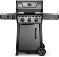 Napoleon Freestyle 365 Gasgrill, 4 Brenner incl. SIZZLE ZONE Seitenbrenner, Frontt&uuml;r, Graphit F365DSIBPGT-DE