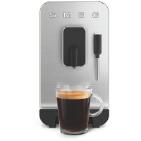 SMEG BCC12BLMEU Kompakt-Kaffeevollautomat, Schwarz-Matt