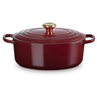 Le Creuset Bräter Signature oval 29 cm Garnet