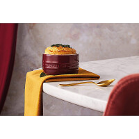 Le Creuset Stapelbares F&ouml;rmchen LC Garnet