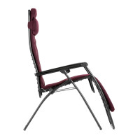 Lafuma RSX XL Clip Relaxsessel Air Comfort Zero Gravity Farbe: BORDEAUX TUBE NOIR LFM2059-3186