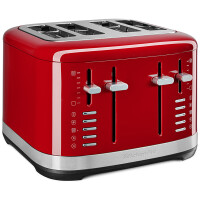 KitchenAid 5KMT4109EER 4-Scheiben Toaster Farbe: Empire Rot