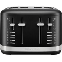 KitchenAid 5KMT4109EBM 4-Scheiben Toaster Farbe: Matt Schwarz