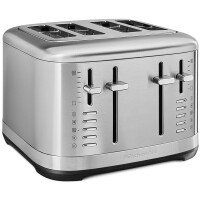 KitchenAid 5KMT4109ESX 4-Scheiben Toaster Farbe: Edelstahl