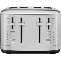 KitchenAid 5KMT4109ESX 4-Scheiben Toaster Farbe: Edelstahl