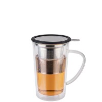 GEFU Teeglas mit Teefilter MIRA