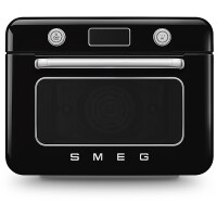 SMEG COF01BLEU Kombi-Tisch-Backofen Farbe: Schwarz