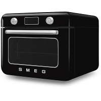 SMEG COF01BLEU Kombi-Tisch-Backofen Farbe: Schwarz