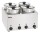 Bartscher Bain Marie Hotpot, 4x Topf, 3,5 L 608035