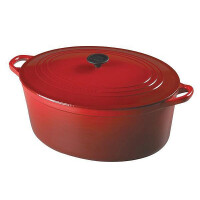 Le Creuset Bräter oval 33cm kirschrot