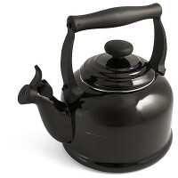 Le Creuset WASSERKESSEL TRADITION MIT FLÖTE SCHWARZ...