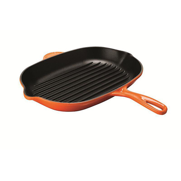 Le Creuset GRILLPFANNE OVAL OFENROT