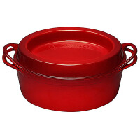 Le Creuset BRÄTER DOUFEU OVAL 32 CM KIRSCHROT