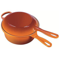 Le Creuset MARMITOUT 22 CM Farbe: OFENROT 2in1