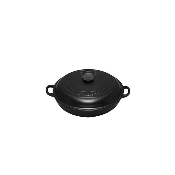 Le Creuset GOURMET PROFITOPF 30 CM SCHWARZ