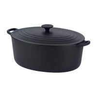 Le Creuset BRÄTER OVAL 35 CM SCHWARZ