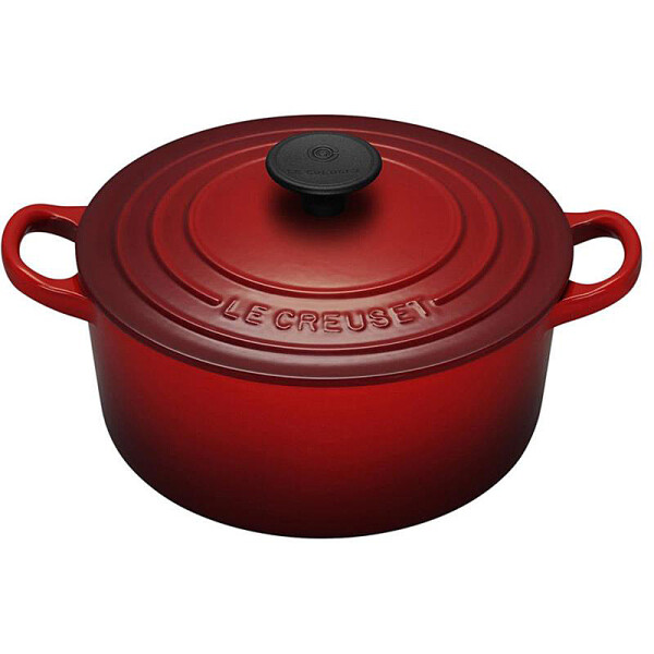 Le Creuset BR&Auml;TER RUND 24 CM KIRSCHROT