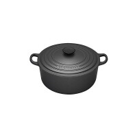 Le Creuset BRÄTER RUND 22 CM SCHWARZ