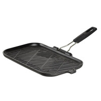 Le Creuset STEAKGRILLPFANNE RECHTECKIG FARBE SCHWARZ