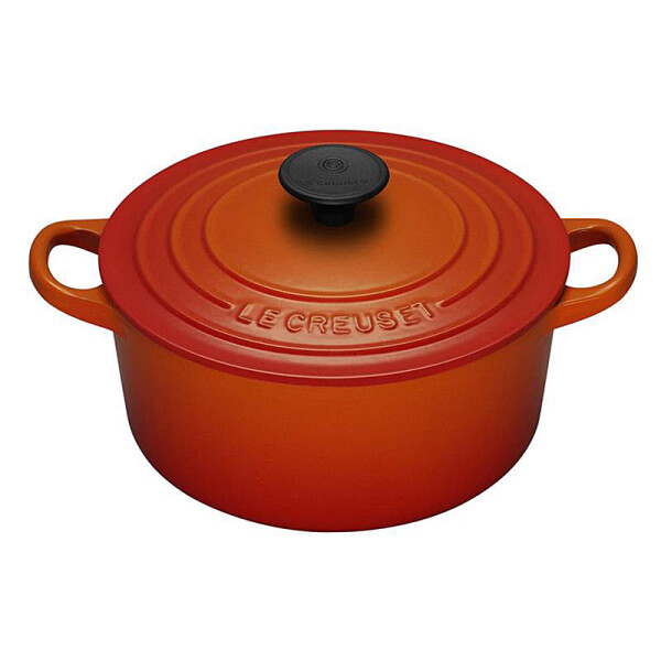 Le Creuset Br&auml;ter rund 30 cm ofenrot