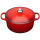 Le Creuset Br&auml;ter rund Signature 16cm kirschrot