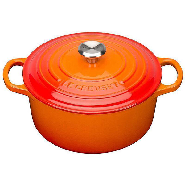 Le Creuset Br&auml;ter rund Signature 16cm ofenrot