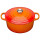 Le Creuset Br&auml;ter rund Signature 16cm ofenrot
