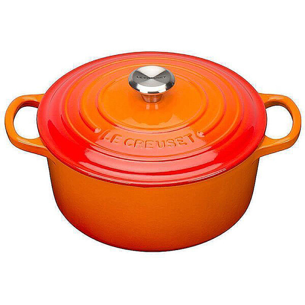 Le Creuset Br&auml;ter rund Signature 18cm ofenrot