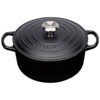 Le Creuset Bräter rund Signature 20cm schwarz