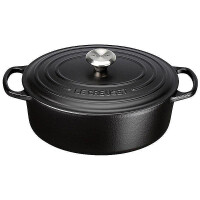 Le Creuset Bräter oval Signature 27cm schwarz