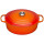 Le Creuset Br&auml;ter oval Signature 27cm ofenrot