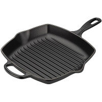 Le Creuset Grillpfanne quadratisch Signature 26cm schwarz