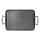Le Creuset ALU GRILLPLATTE RILLEN 34X25CM