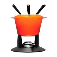 Le Creuset Fondue Set Gourmand, Farbe: Ofenrot