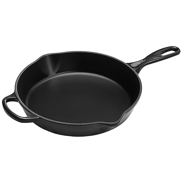 Le Creuset Brat- und Servierpfanne hoch Signature 26 cm Schwarz