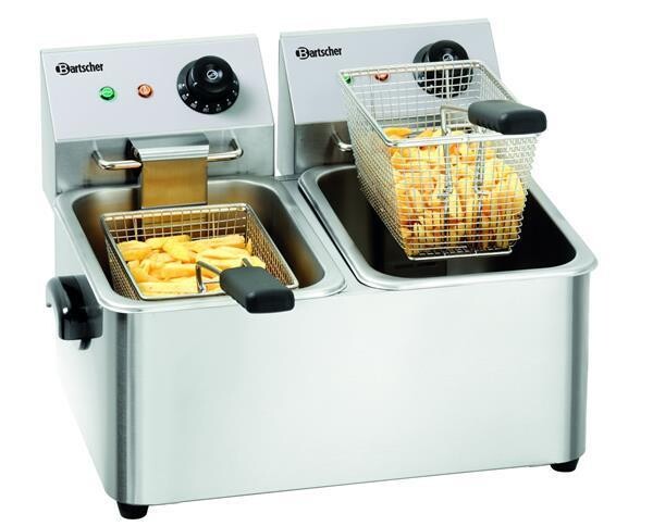 Bartscher Doppel-Fritteuse &quot;SNACK II&quot; A162412E