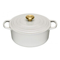 Le Creuset BRÄTER RUND Signature 28cm Weiß...
