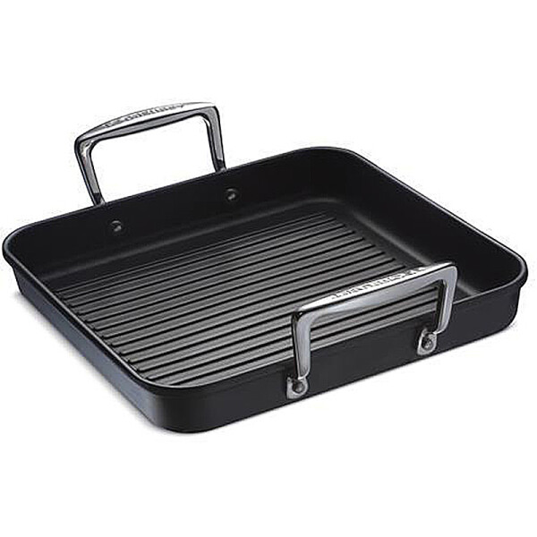 Le Creuset Aluminium-Grillpfanne 2 Griffe 23 cm