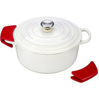 Le Creuset Silikon Griffschutz (2er-Set) Ofenrot