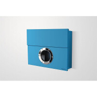 Radius Design Briefkasten Letterman XXL Blau 550n