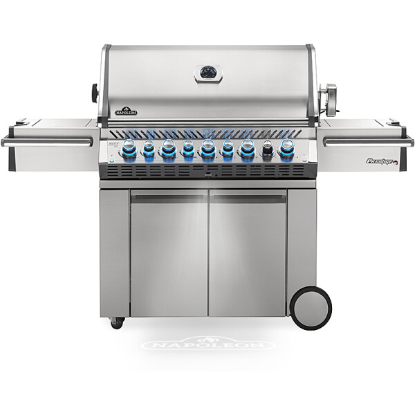 Napoleon Prestige Pro 665 Gasgrill &ndash; Edelstahl, SIZZLE ZONE &amp; Rotisserie, Profiqualit&auml;t