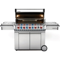 Napoleon Prestige Pro 665 Gasgrill &ndash; Edelstahl, SIZZLE ZONE &amp; Rotisserie, Profiqualit&auml;t