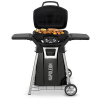 Napoleon PRO285X-BK-DE TRAVELQ PRO285, inklusive klappbaren Wagen, Farbe: Schwarz