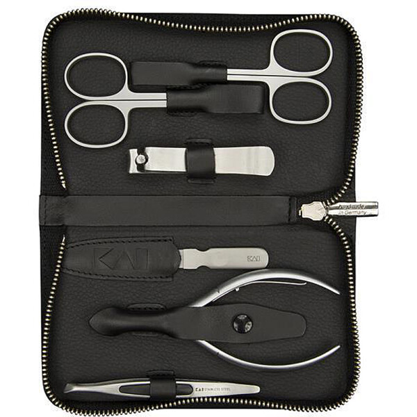 Kai Beauty Care Nagelpflege Set im Nappa Leder Etui 7-teilig BCI-SET03