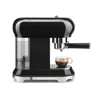 SMEG ECF01BLEU Espresso-Kaffeemaschine Farbe: Schwarz